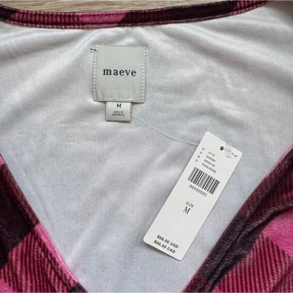 Maeve (Anthropologie) Velvet Babydoll Top - Size M - Picture 7 of 7